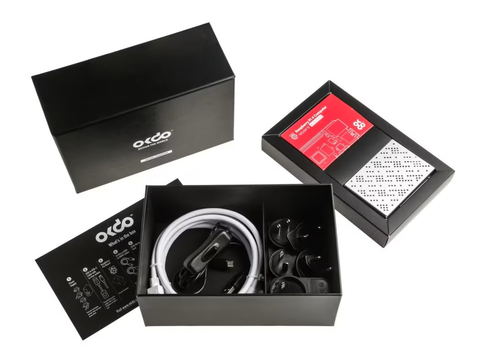 Raspberry PI4 4GB Starter Kit. Barebone