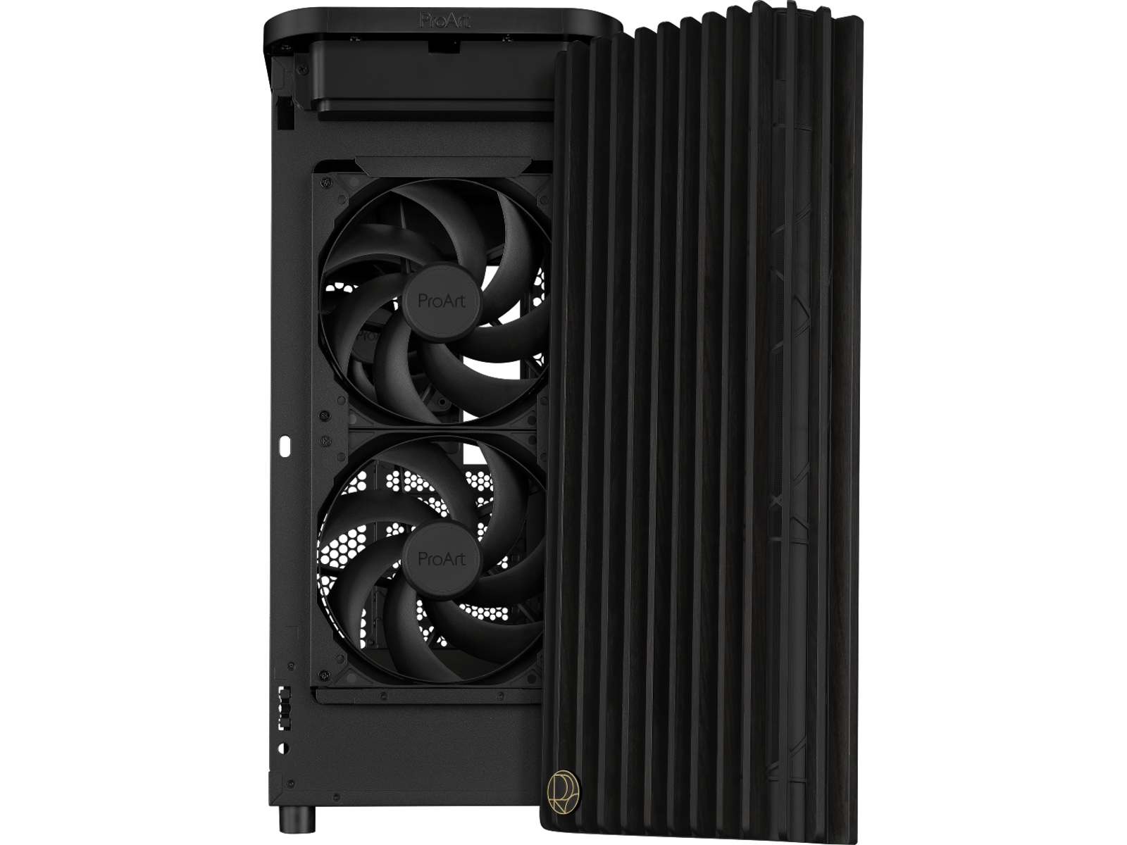 Asus Proart PA401 Wood TG PWM Mid Tower (svart) Midi tower
