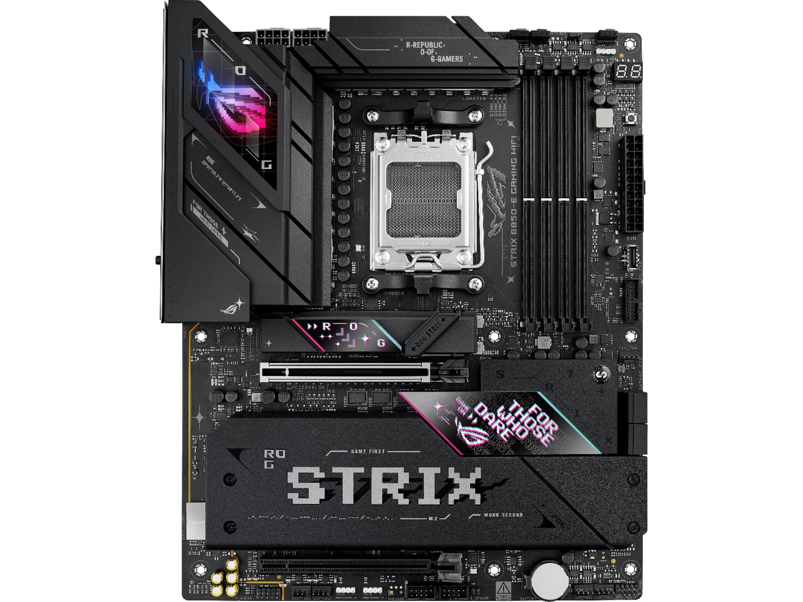 ASUS ROG STRIX B850-E GAMING WIFI Moderkort AMD Socket