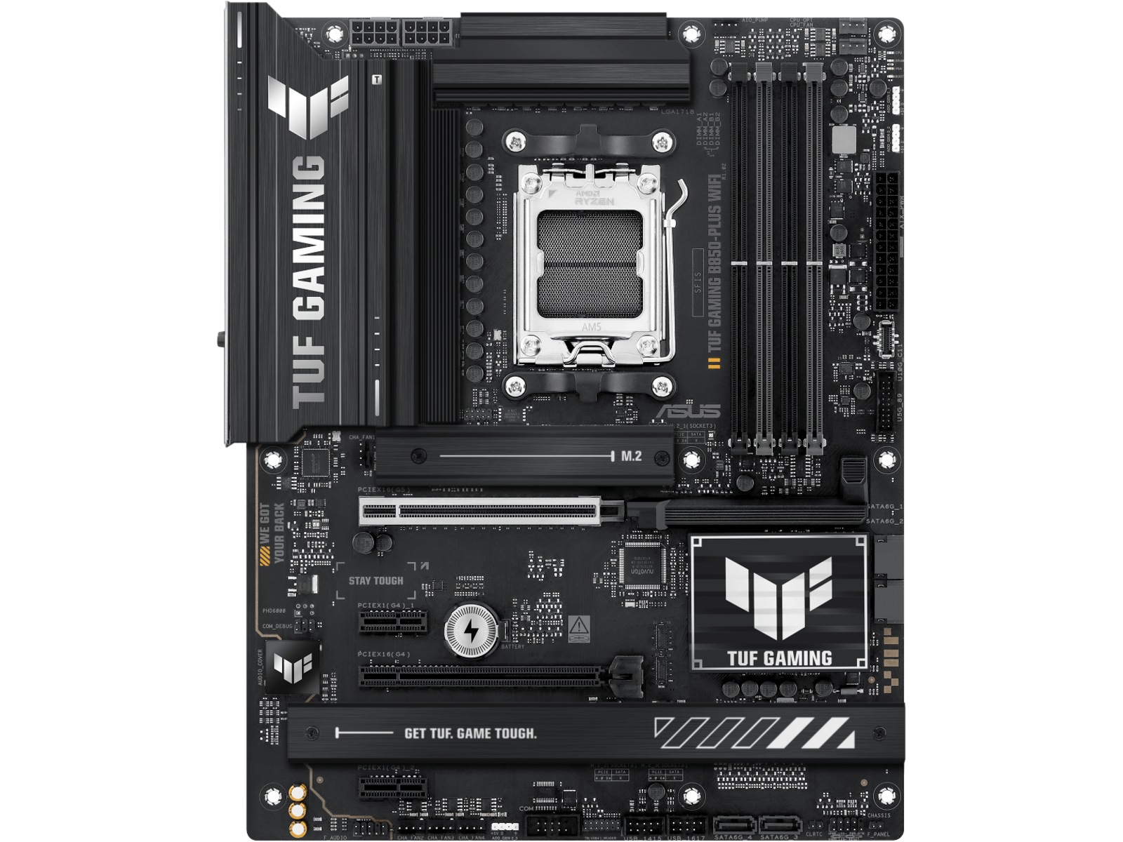 ASUS TUF GAMING B850-PLUS WIFI Moderkort AMD Socket
