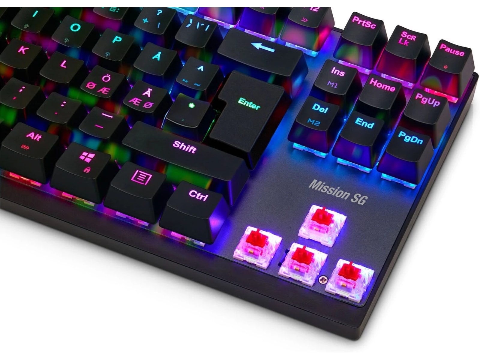 Mission SG GGKW 2.0 TKL trådlöst gamingtangentbord Gamingtangentbord