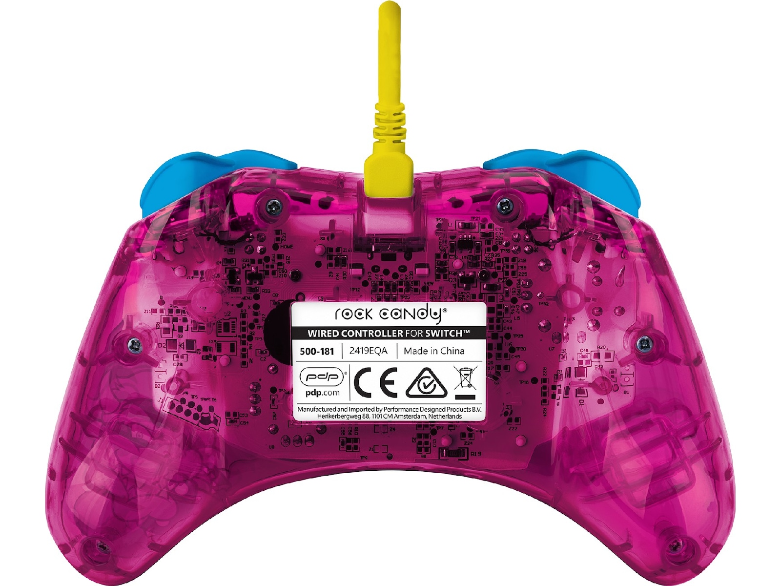 PDP Rock Candy Wired Controller - Peach Tillbehör