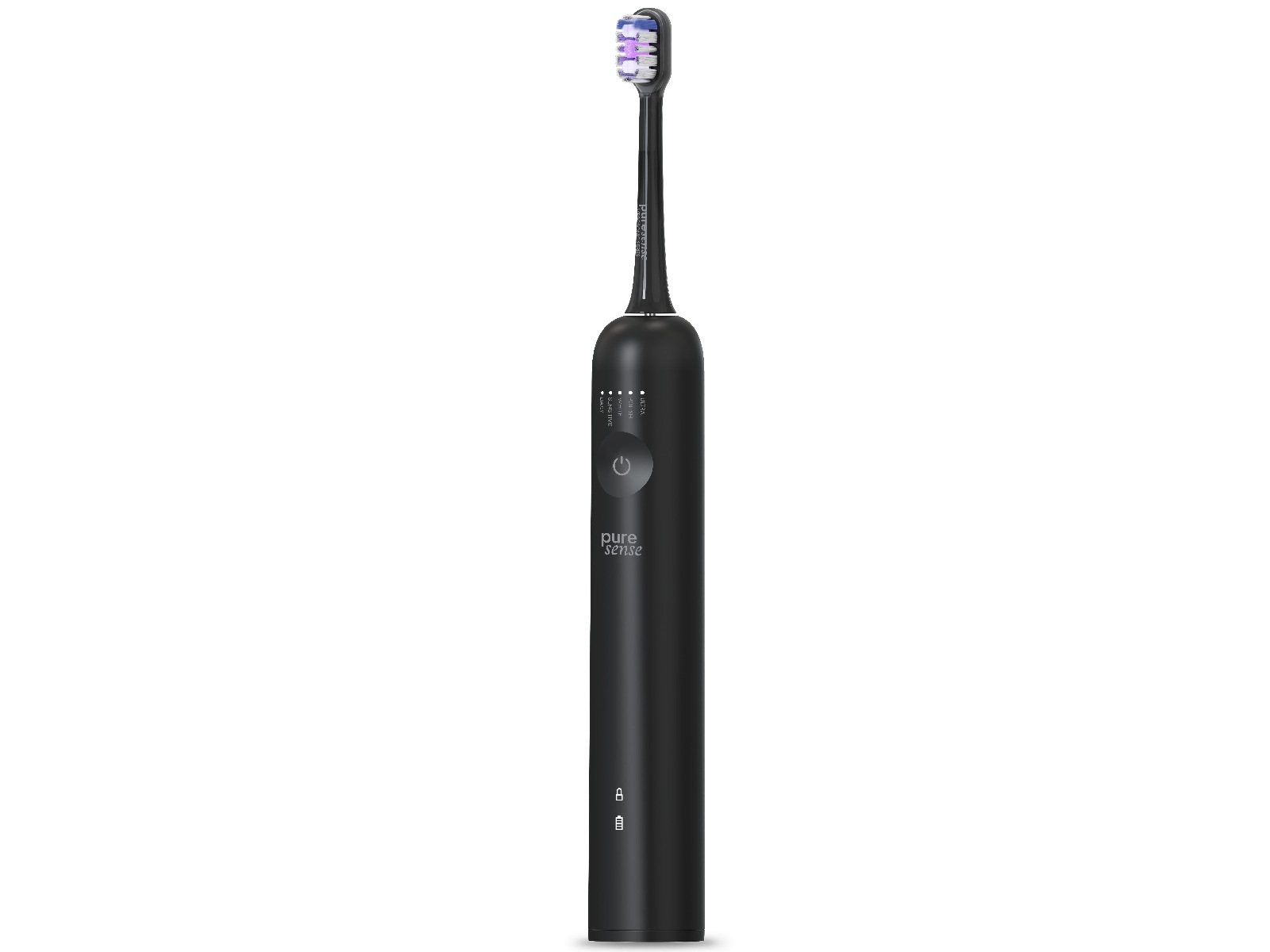 Puresense Dental C Vibrosonic Enhanced Bundle (svart) Eltandborste