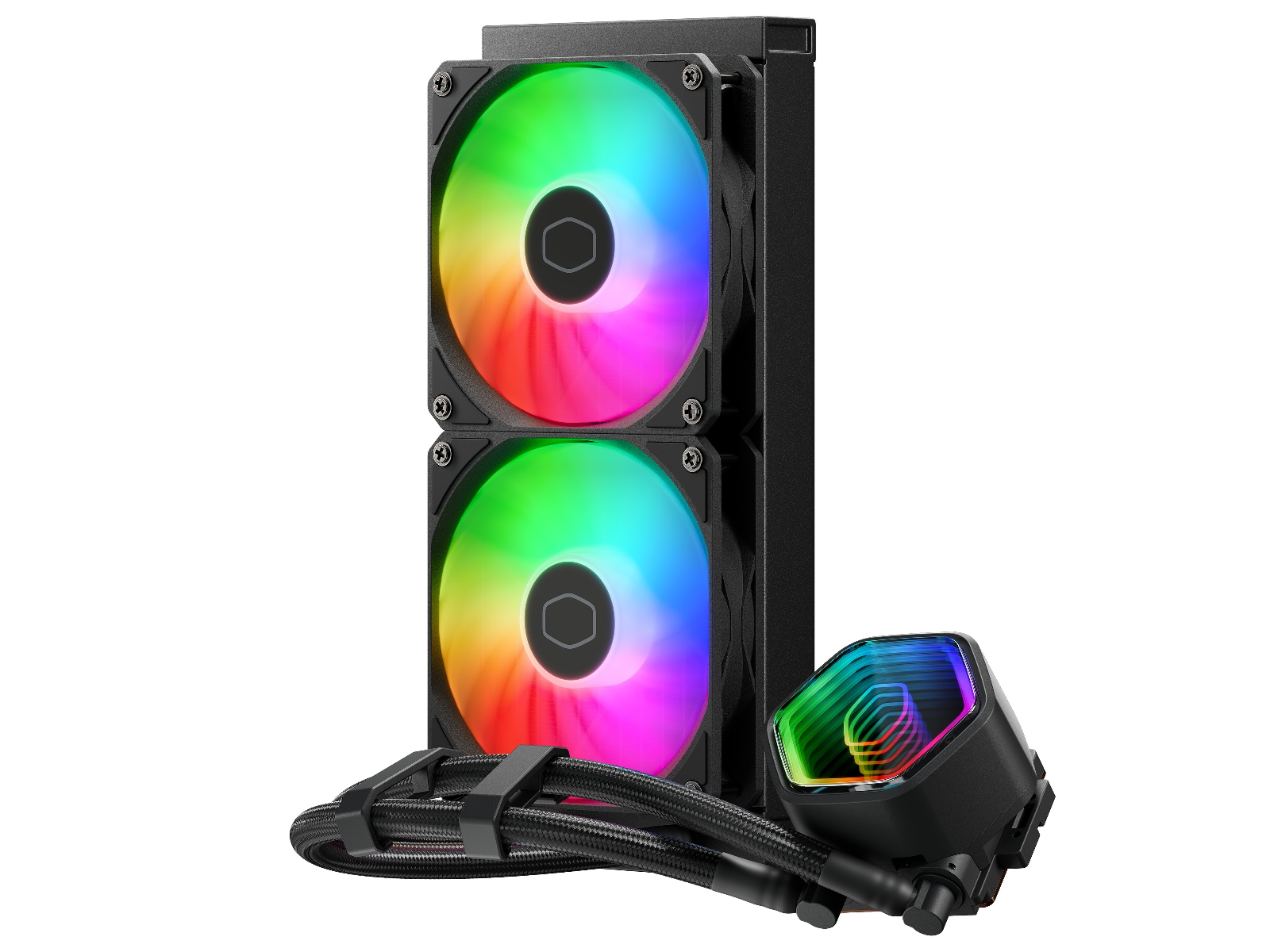 Cooler Master MasterLiquid 240 Core II ARGB Kylare (svart) CPU - Vattenkylning