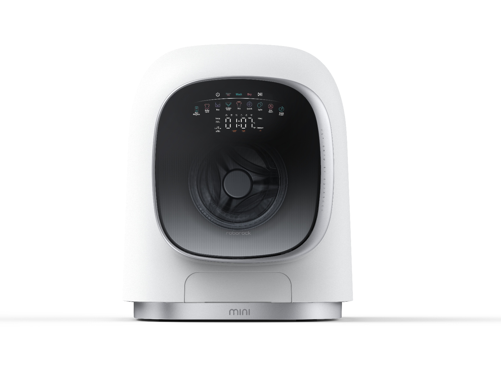 Roborock ZEO Mini tvätt-/torrkombimaskin (vit/silver) Kombinerad tvättmaskin och torktumlare