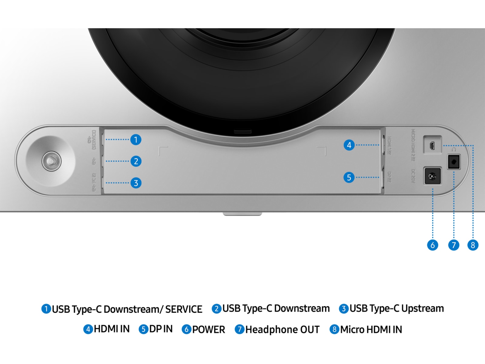 Samsung 49" Odyssey G9 curved gamingskärm 49DG912 Datorskärm