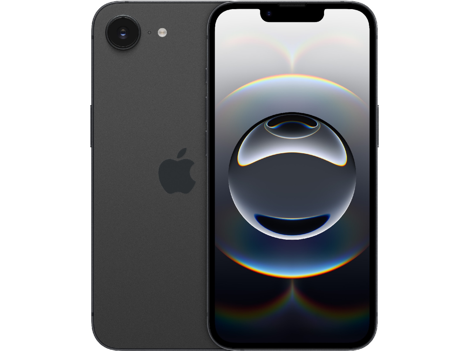 iPhone 16e 128GB (svart) Mobiltelefoner