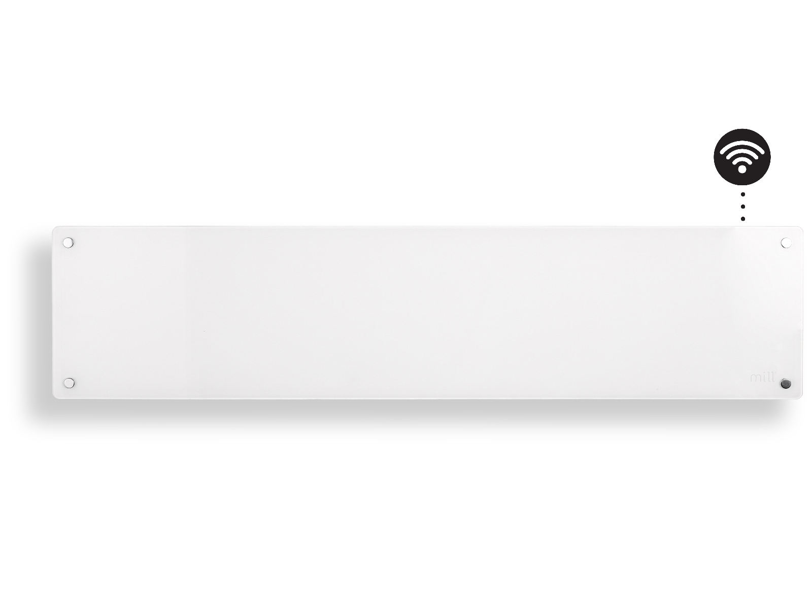 Mill Glass Smart WiFi Gen 4 panelradiator 850W Panelelement