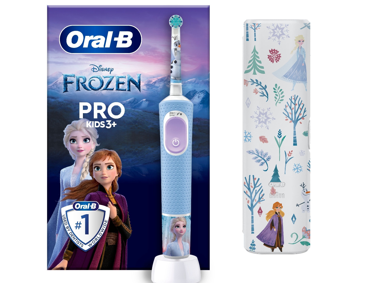 ORAL-B Vitality Pro Kids Elektrisk tandborste (Frozen) Eltandborste