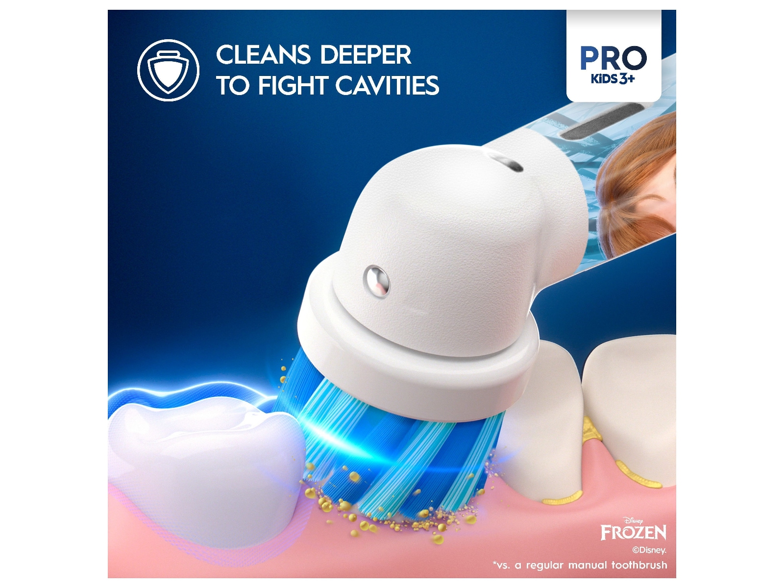 ORAL-B Vitality Pro Kids Elektrisk tandborste (Frozen) Eltandborste