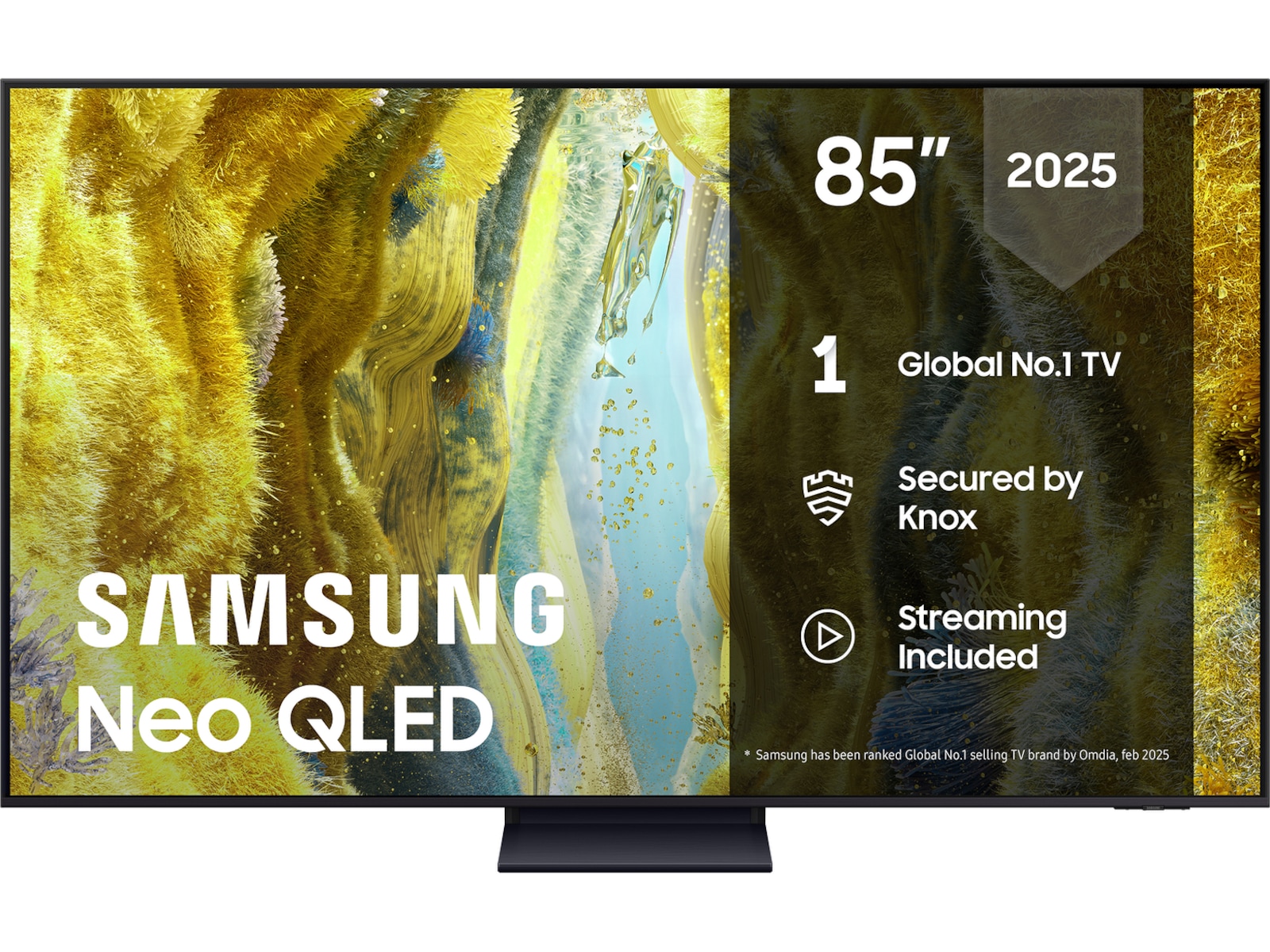 Samsung 85" QN73F Neo QLED 4K Mini LED Smart TV (2025) Över 80 tums TV
