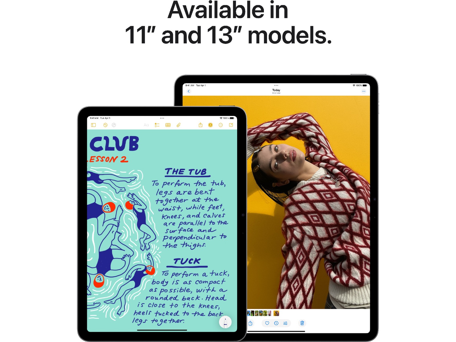 iPad Air 13" (2025) 128GB 5G (blå) Surfplattor