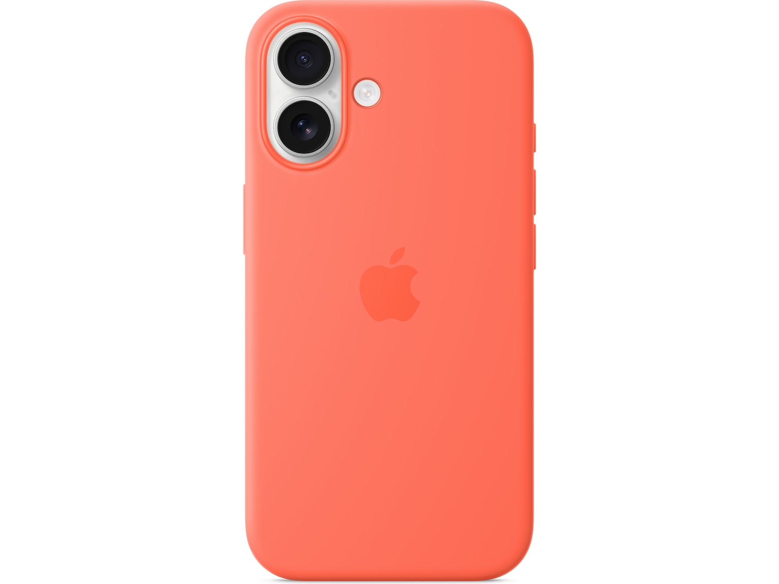Apple iPhone 16 Silikonskal (mandarin) Skydd