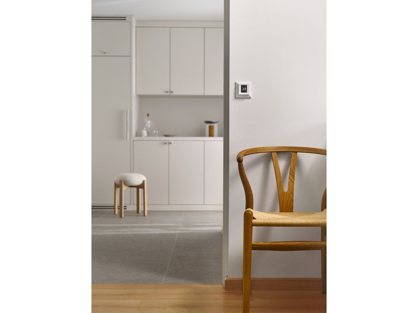 Mill Smart WiFi golvtermostat (matt vit) Tillbehör till värme