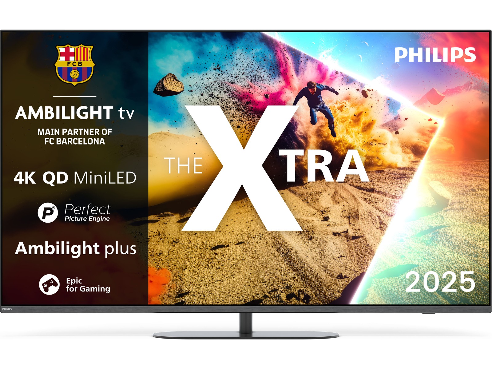 Philips 65" MLED950/12 The Xtra QD MiniLed Smart TV (2025) 60 - 69 tums TV
