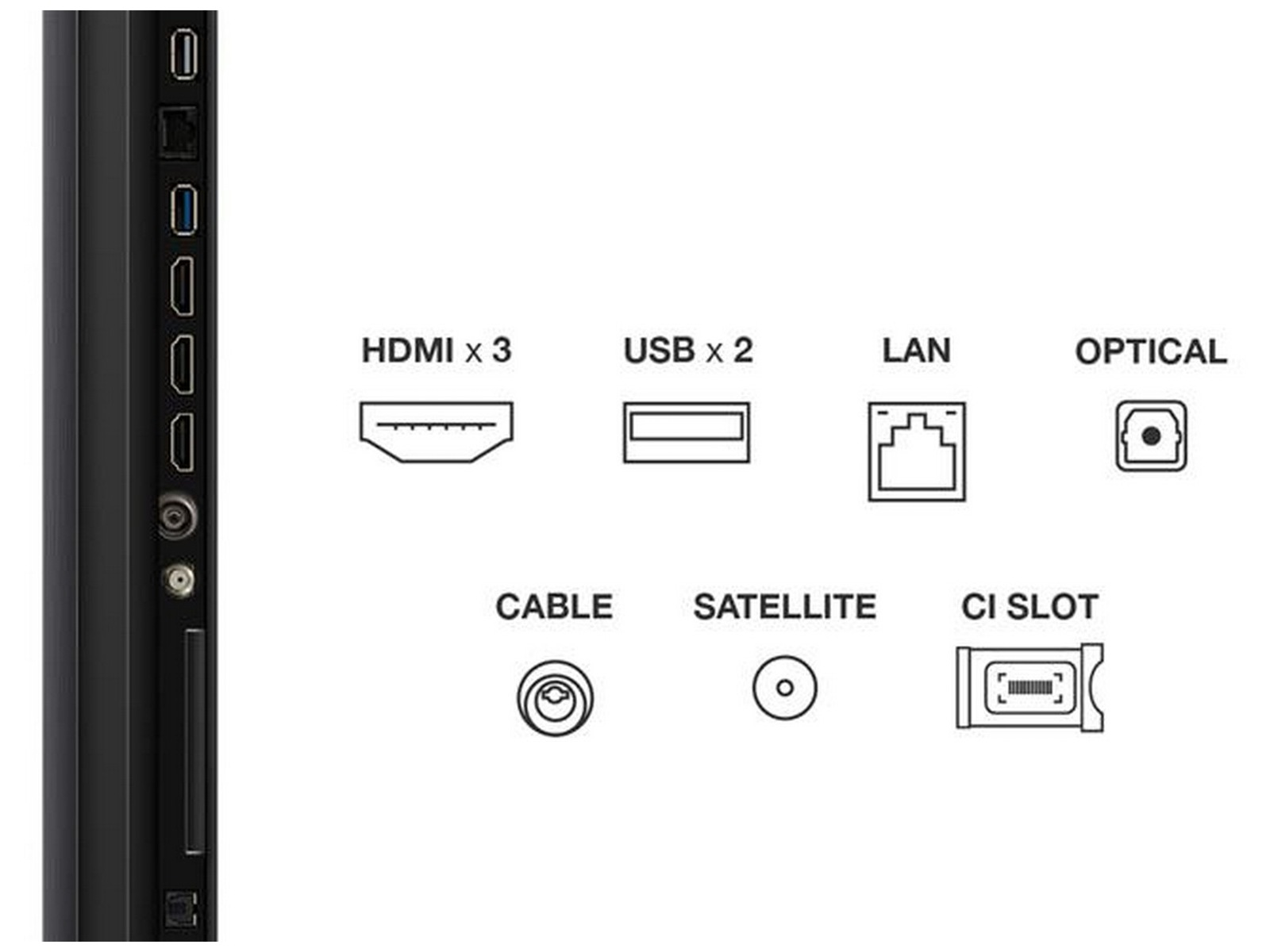 TCL 50" C69KS 4K QD-Mini LED Google TV 50 - 59 tums TV