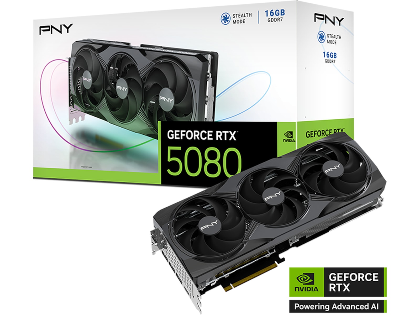 PNY GeForce RTX 5080 Grafikkort