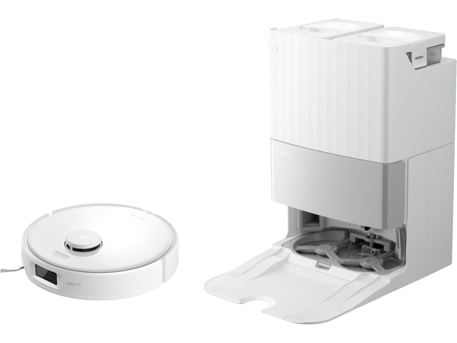 Roborock Qrevo Edge 5V1 Robotdammsugare (vit) Robotdammsugare