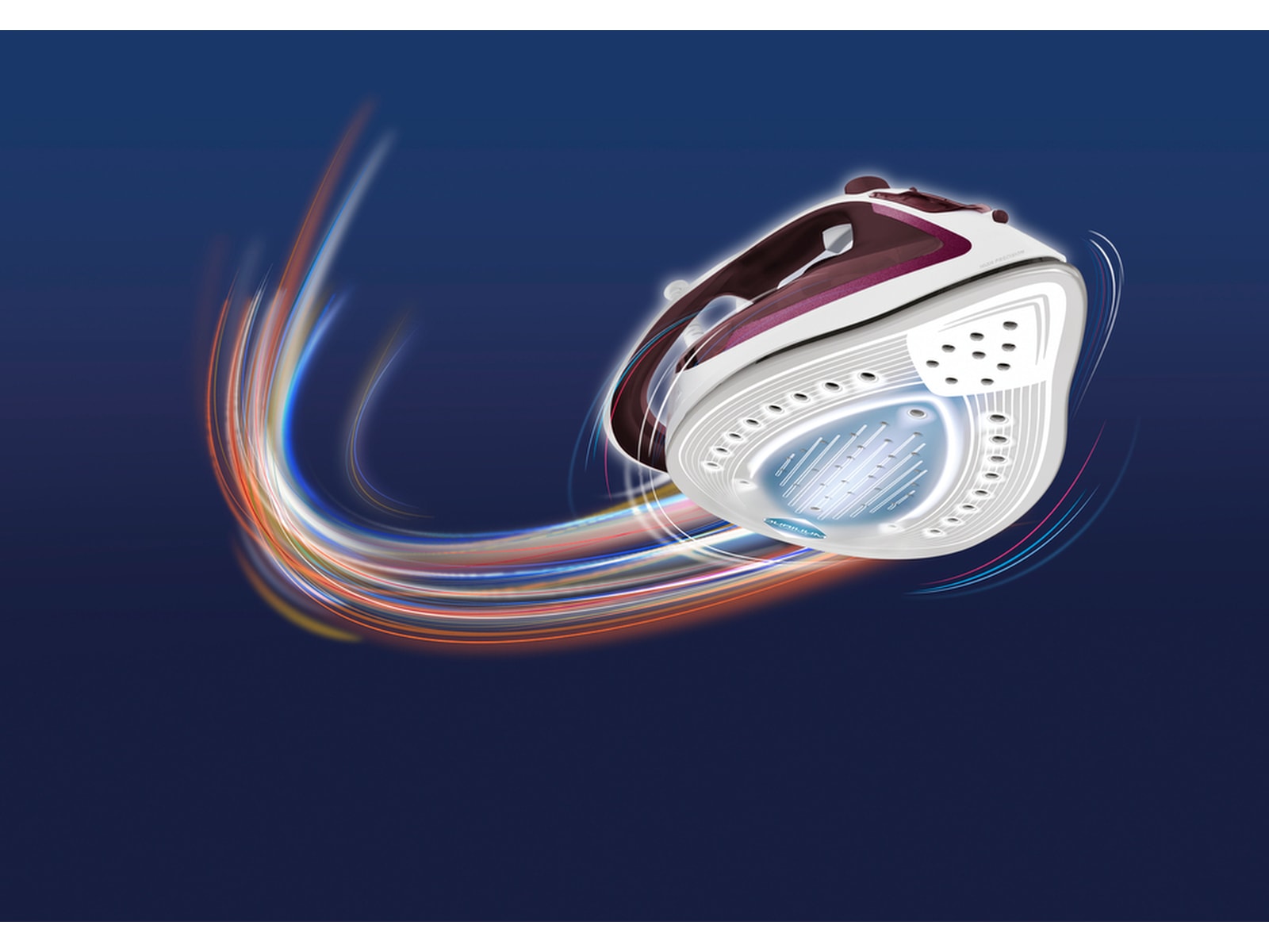 Tefal Easygliss Plus ångstrykjärn (lila) Strykjärn