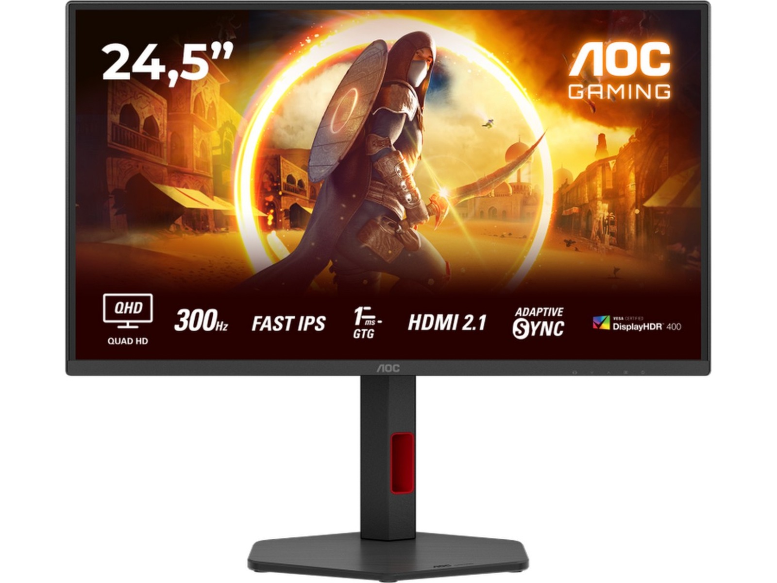AOC 25" gamingskärm Q25G4SR Datorskärm