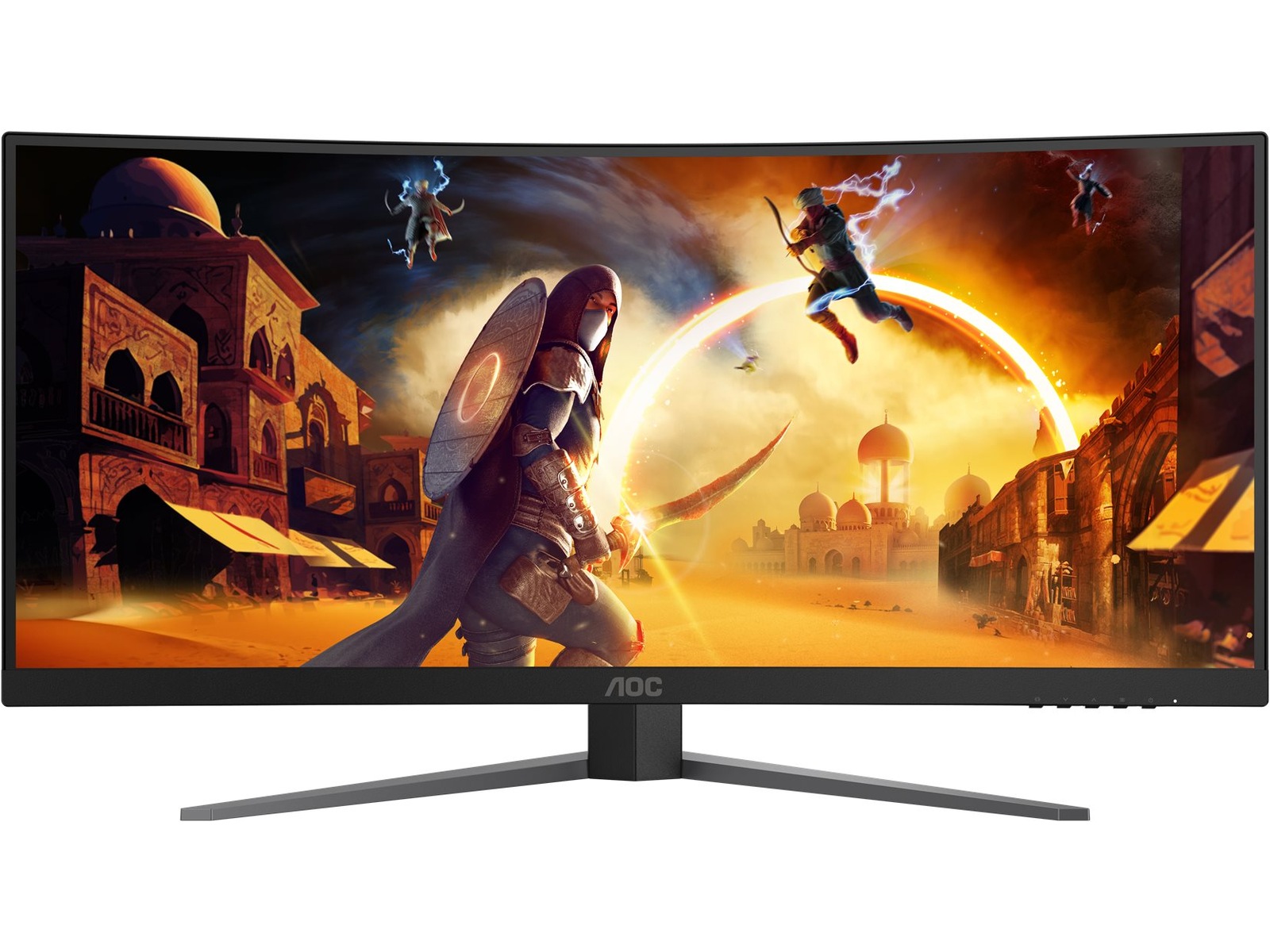 AOC 34" curved gamingskärm CU34G4Z Datorskärm