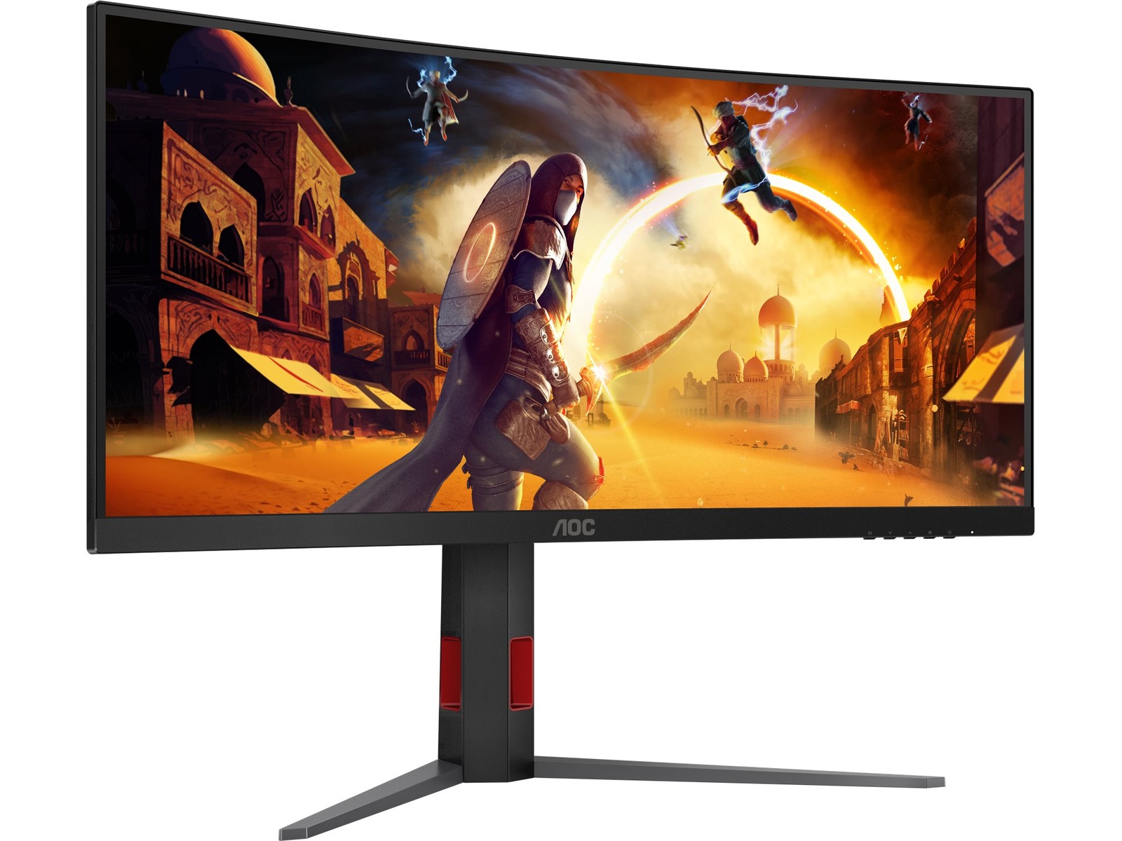 AOC 34" curved gamingskärm CU34G4Z Datorskärm
