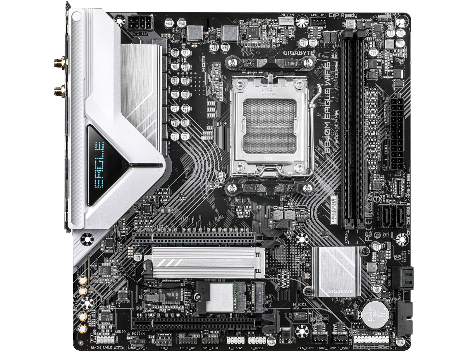 Gigabyte B840M EAGLE WIFI6 Moderkort AMD Socket