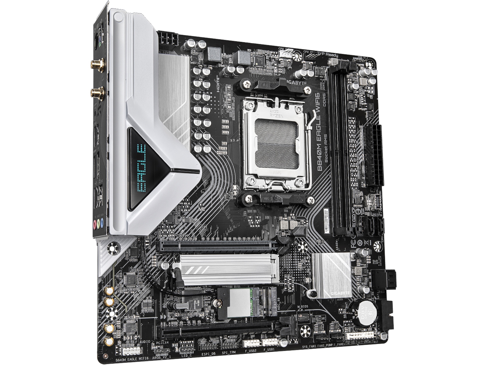 Gigabyte B840M EAGLE WIFI6 Moderkort AMD Socket