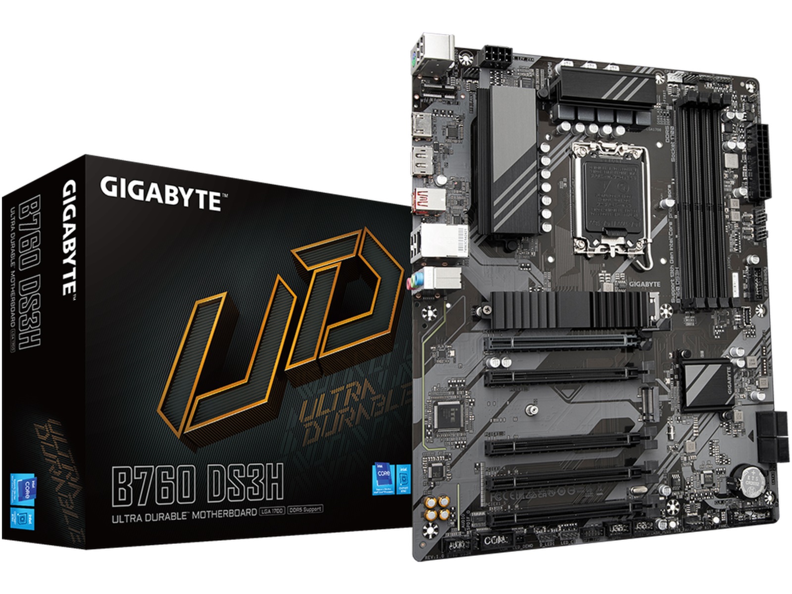 Gigabyte B760 DS3H Moderkort Intel Socket