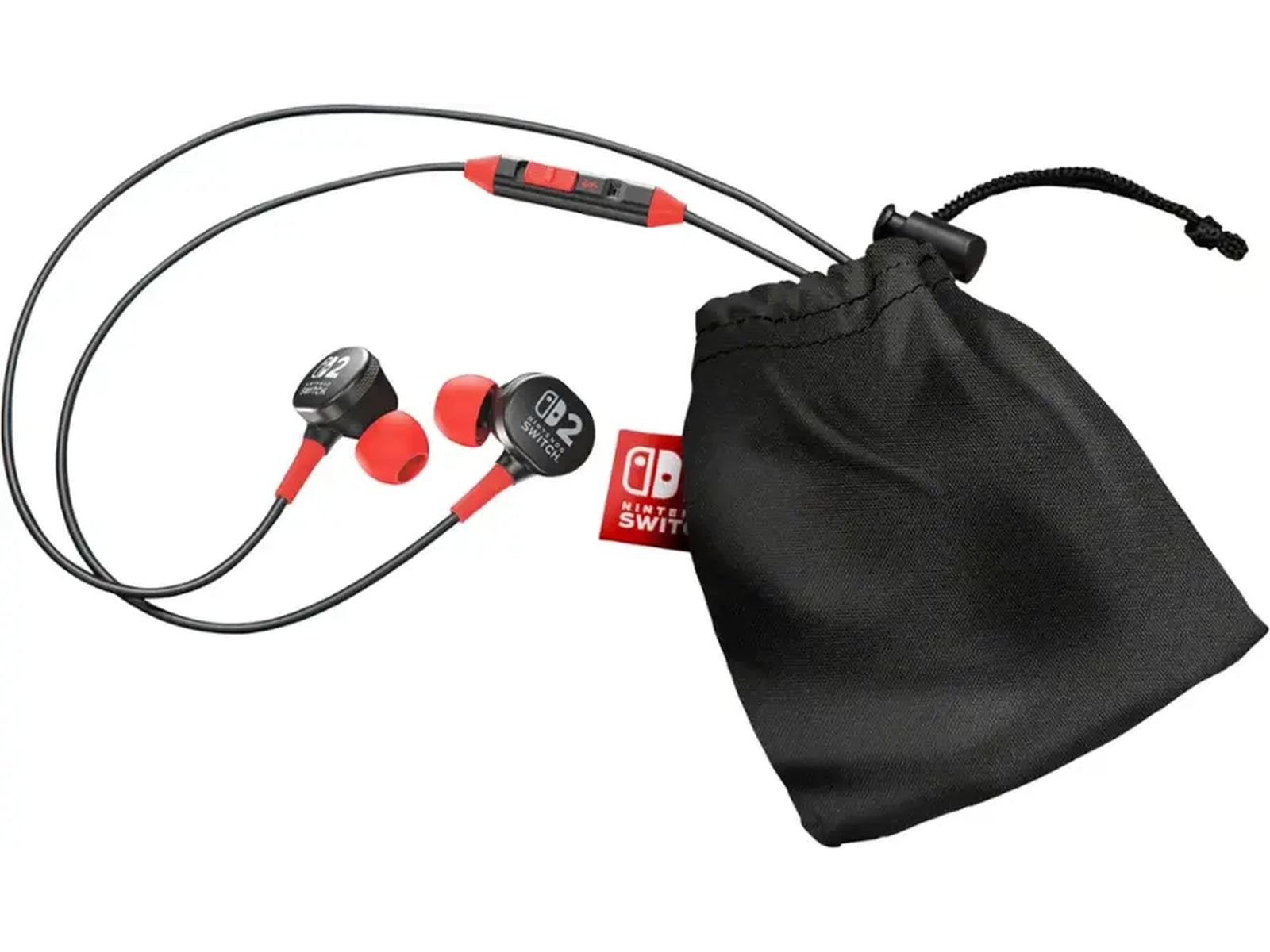 PowerA Trådbundna hörlurar Nintendo Switch 2 (svart) Tillbehör