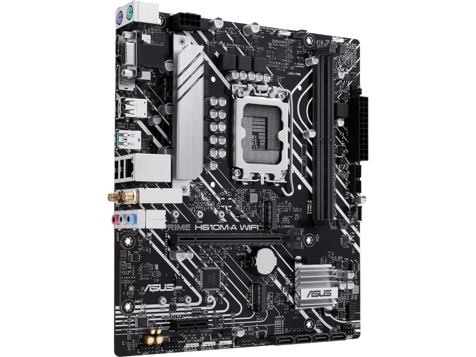 ASUS PRIME H610M-A WIFI Moderkort Intel Socket