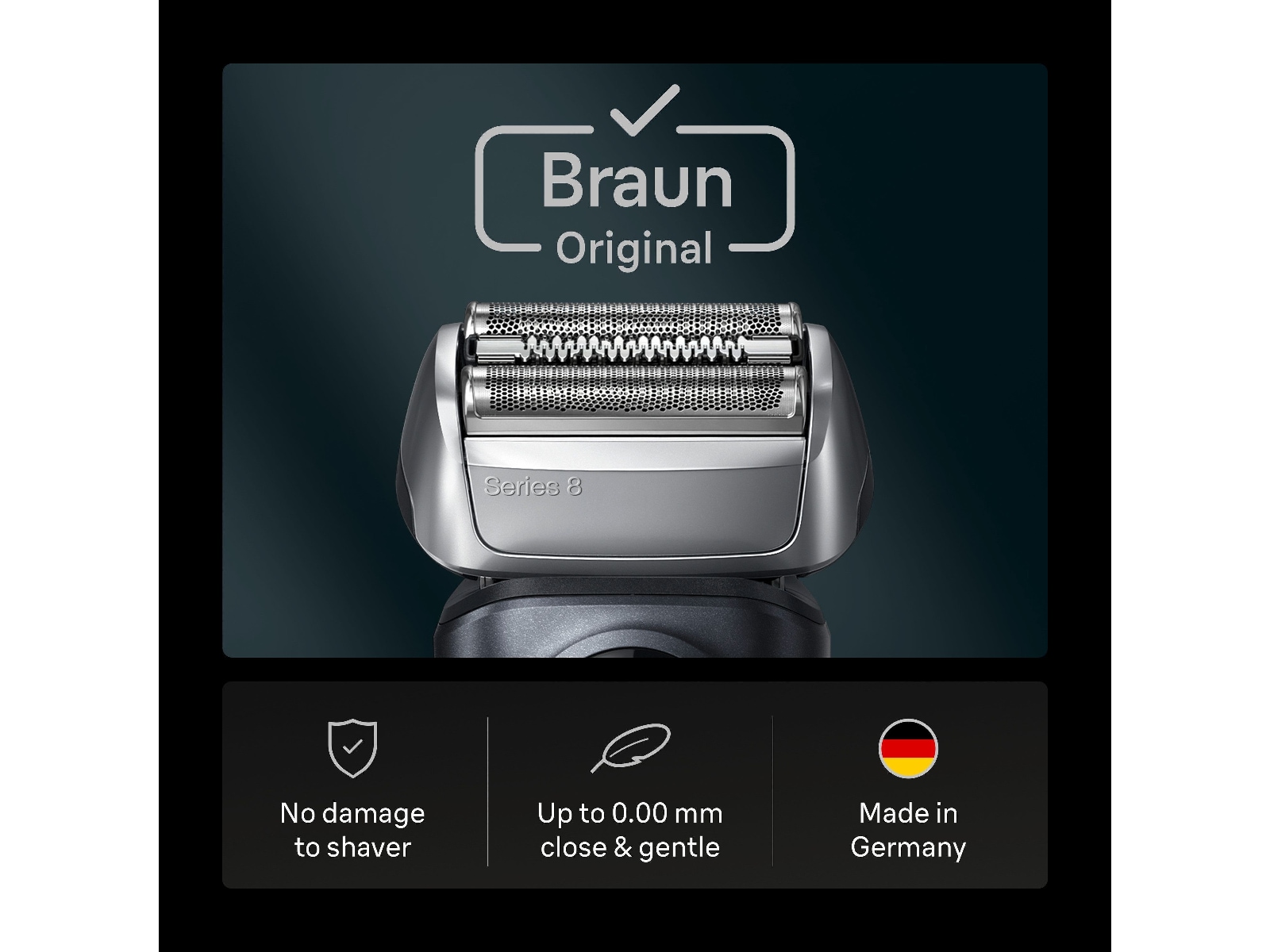 Braun Series 8 83M ORIGINAL Rakhuvud Tillbehör till rakapparat