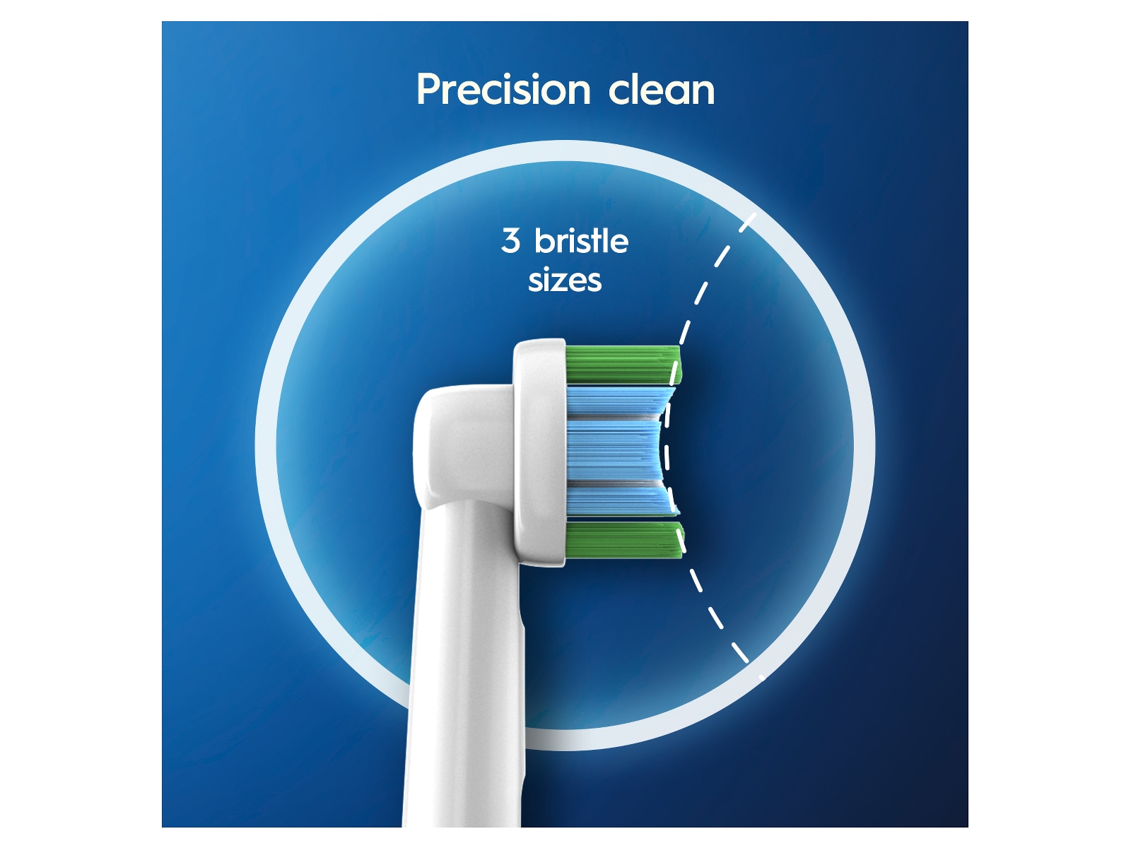 Oral-B Pro Precision Clean tandborsthuvuden (10 st) Tandborsthuvud