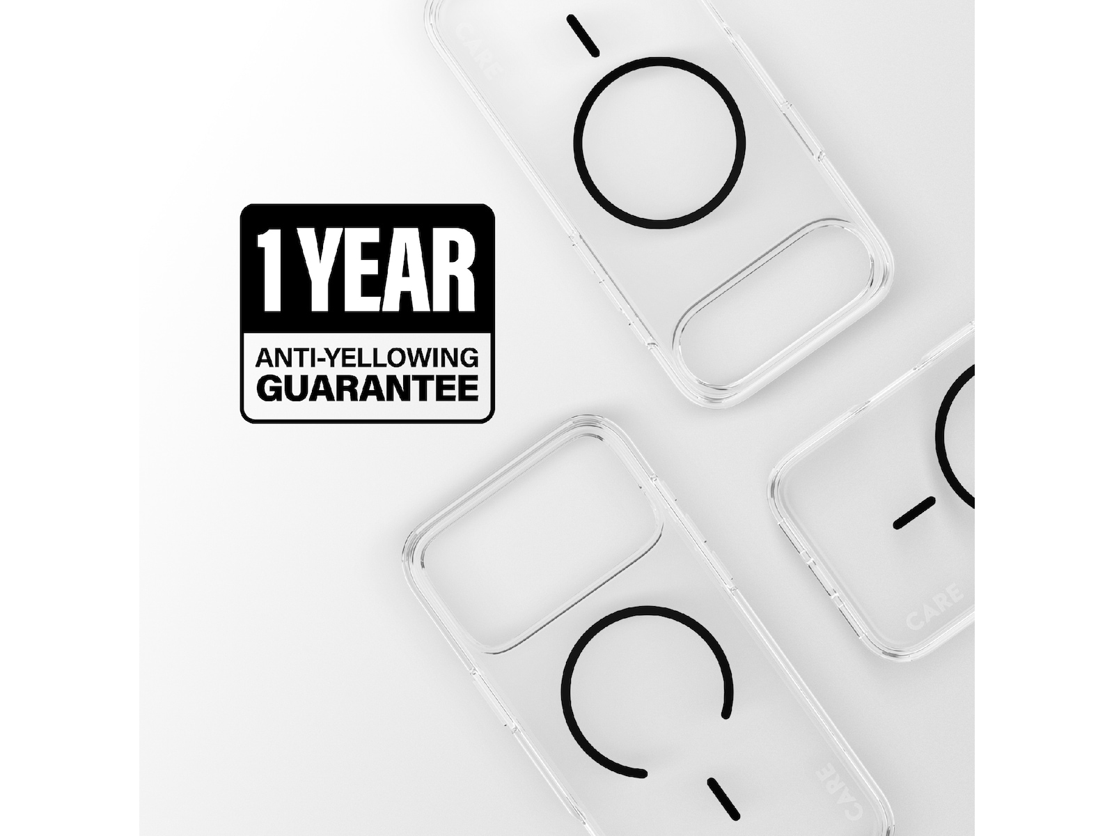 PanzerGlass CARE iPhone Air Urban Explorer skal (transparent/svart) Skydd