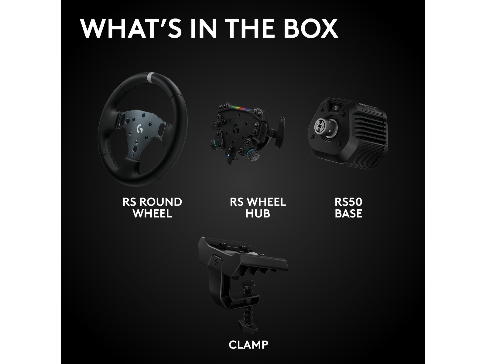 Logitech G RS50 Playstation/PC Ratt & pedaler