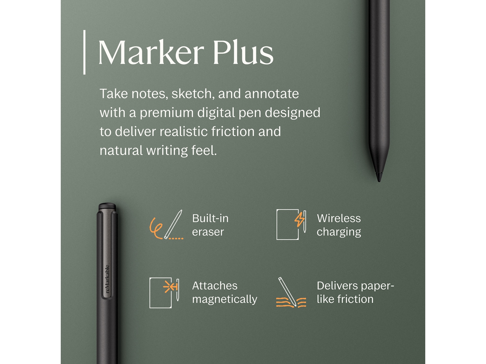 reMarkable Paper Pro Move 7,3" inkl. Marker Plus Digitala anteckningsblock