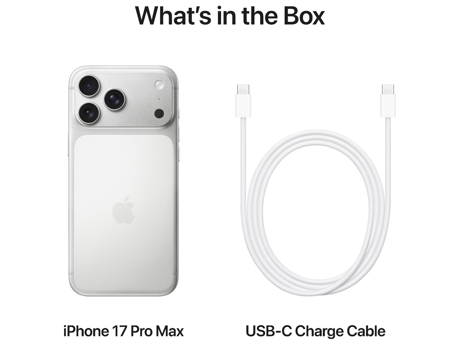 iPhone 17 Pro Max 1TB (silver) Mobiltelefoner