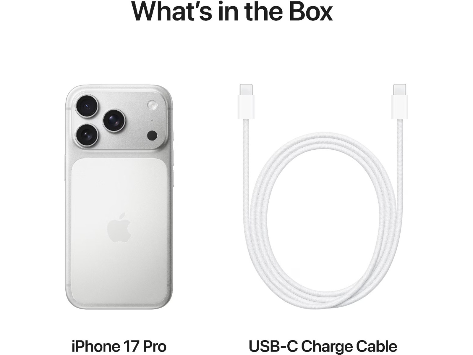 iPhone 17 Pro 1 TB (silver) Mobiltelefoner