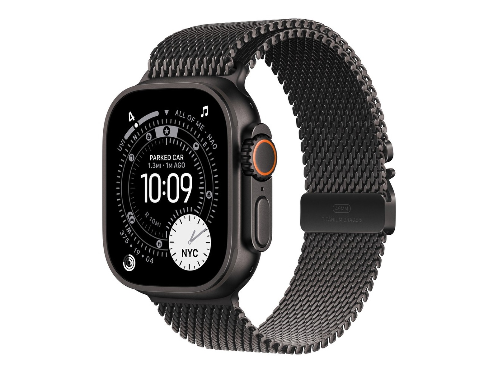 Apple Watch Ultra 3 49mm GPS + LTE Titan (svart) Smartwatches