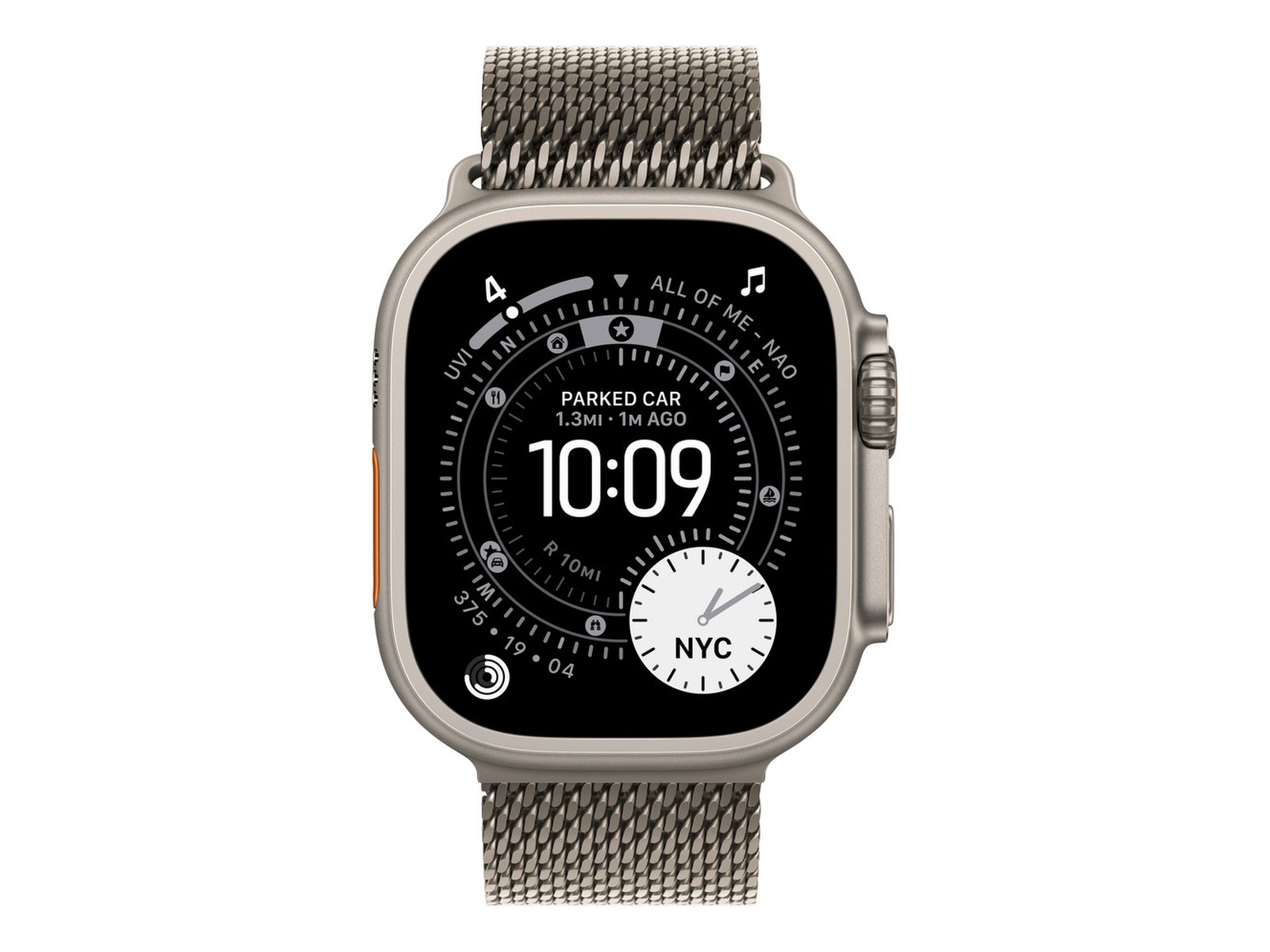 Apple Watch Ultra 3 49mm GPS + LTE Titan (naturlig) Smartwatches