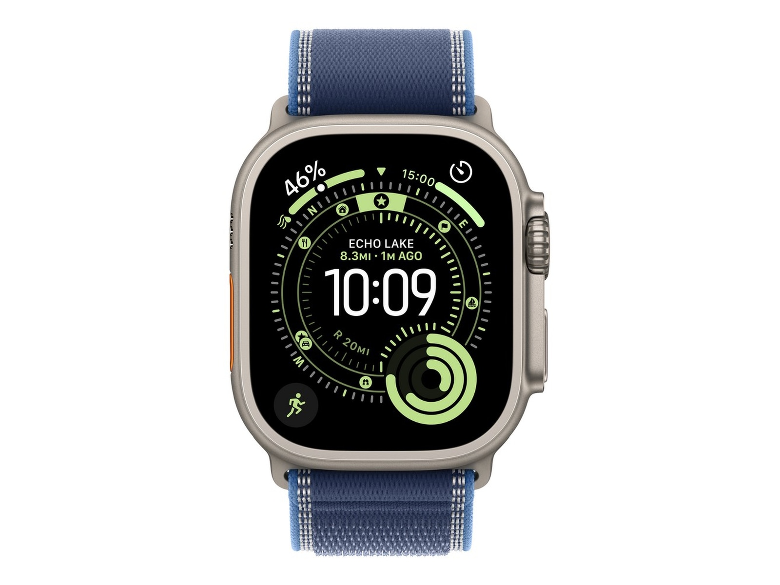 Apple Watch Ultra 3 49mm GPS + LTE Titan (naturlig) Smartwatches