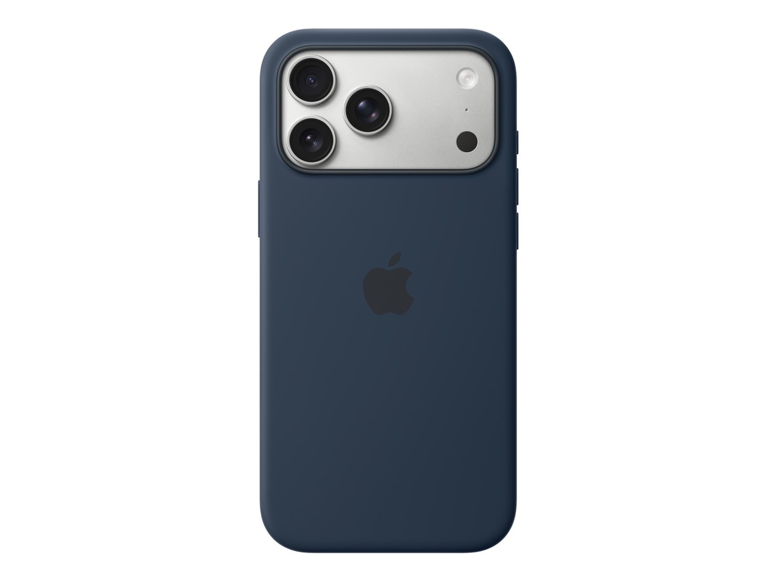 Apple iPhone 17 Pro Max Silikonskal (midnatt) Skydd