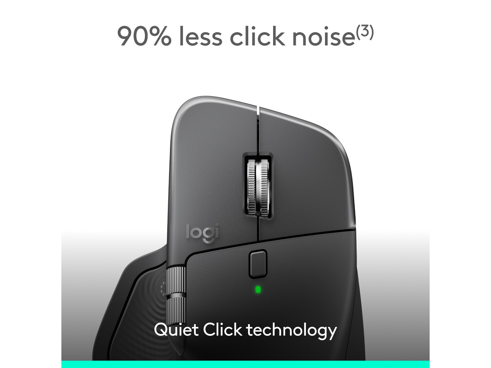 Logitech MX Master 4 for Business Trådlös Ergonomisk mus (grafitgrå) Mus