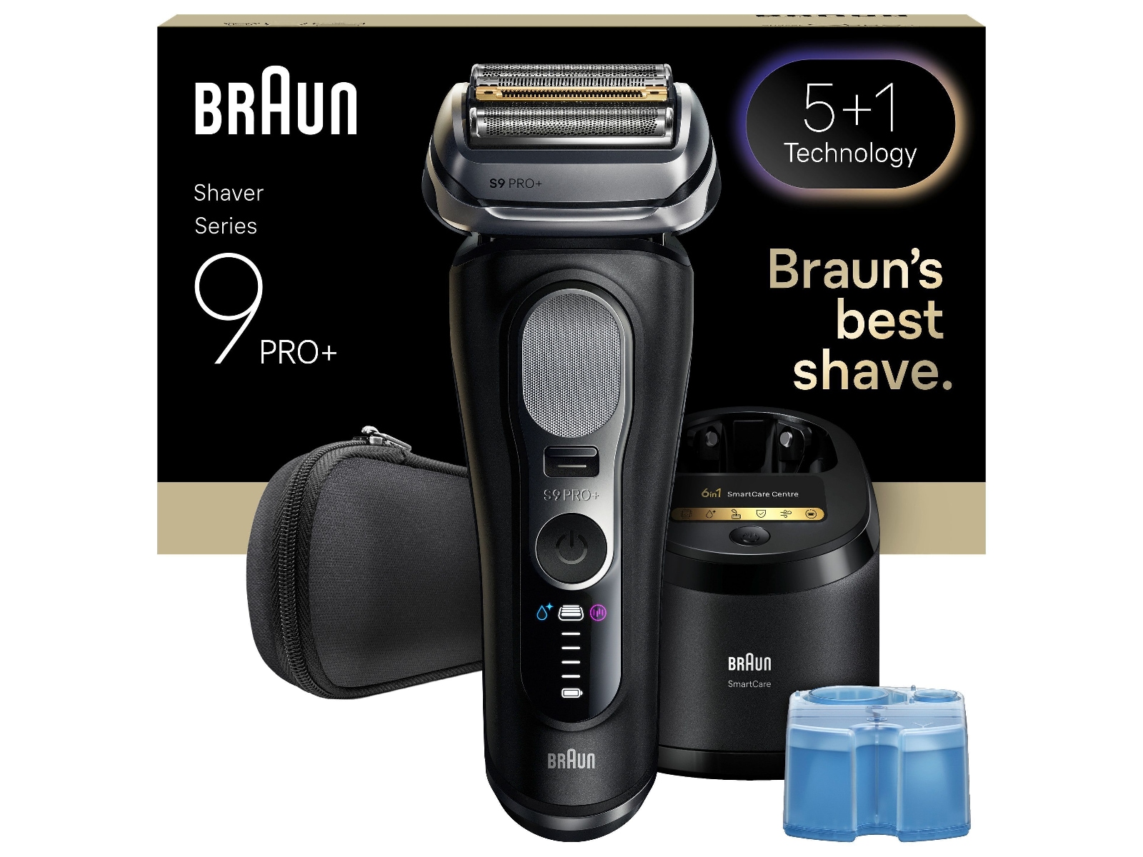 Braun Series 9 PRO+ Elektrisk Rakapparat 9660CC -B-Grade Demo träning & hälsa
