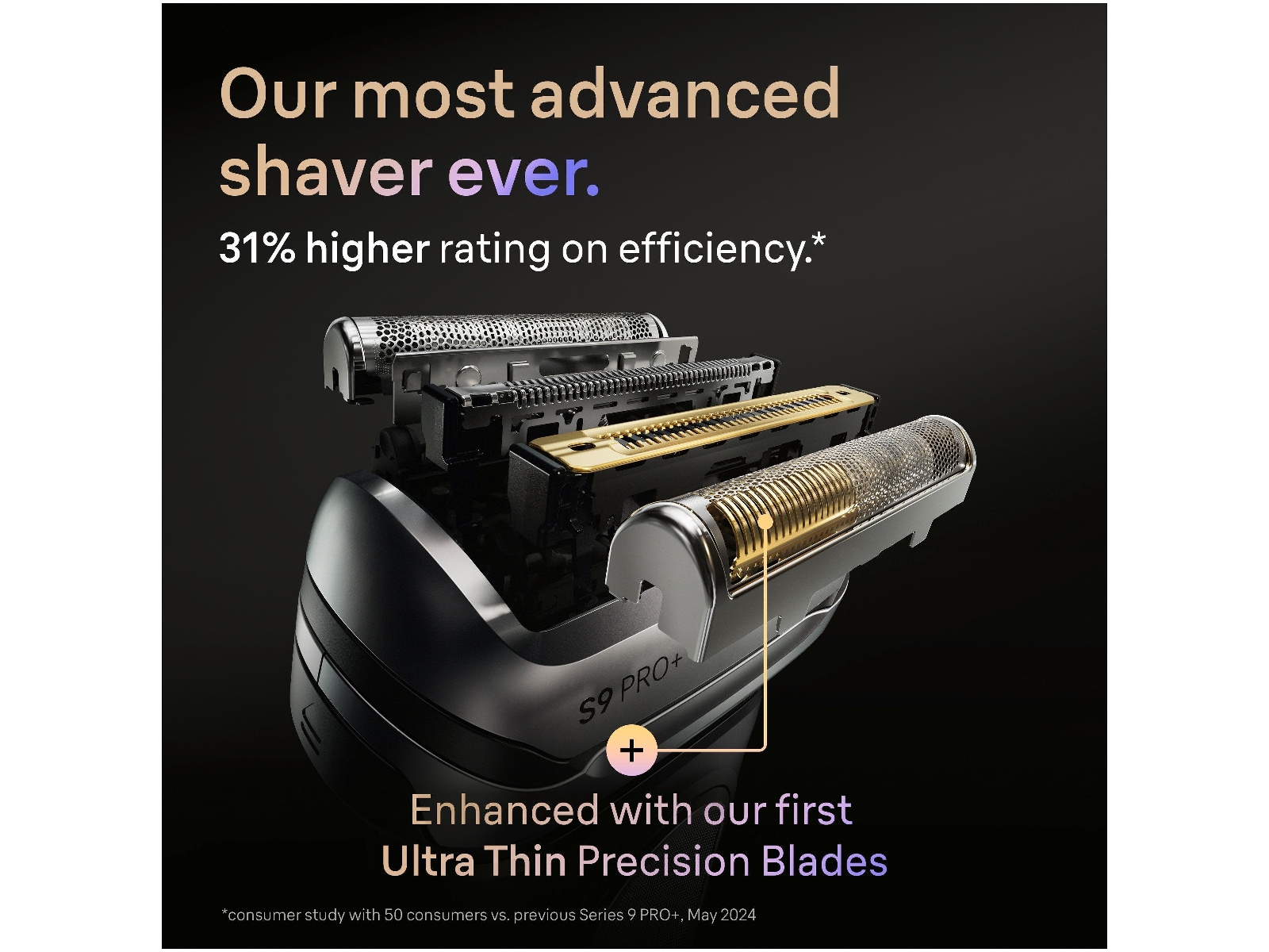 Braun Series 9 PRO+ Elektrisk Rakapparat 9660CC -B-Grade Demo träning & hälsa