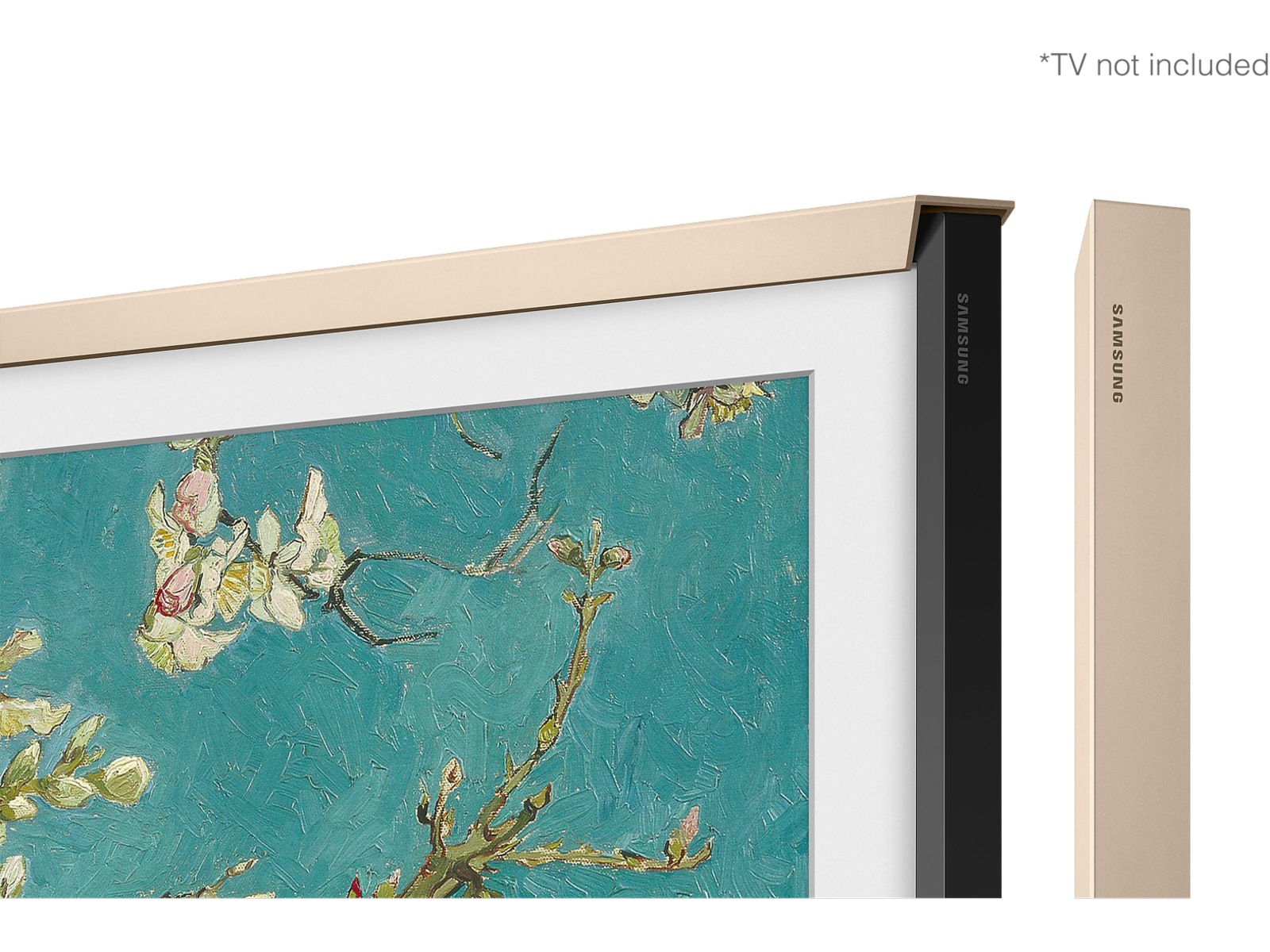 Samsung 43" ram till The Frame (2021-2025, sand gold) -B-Grade Demo TV/projektorer