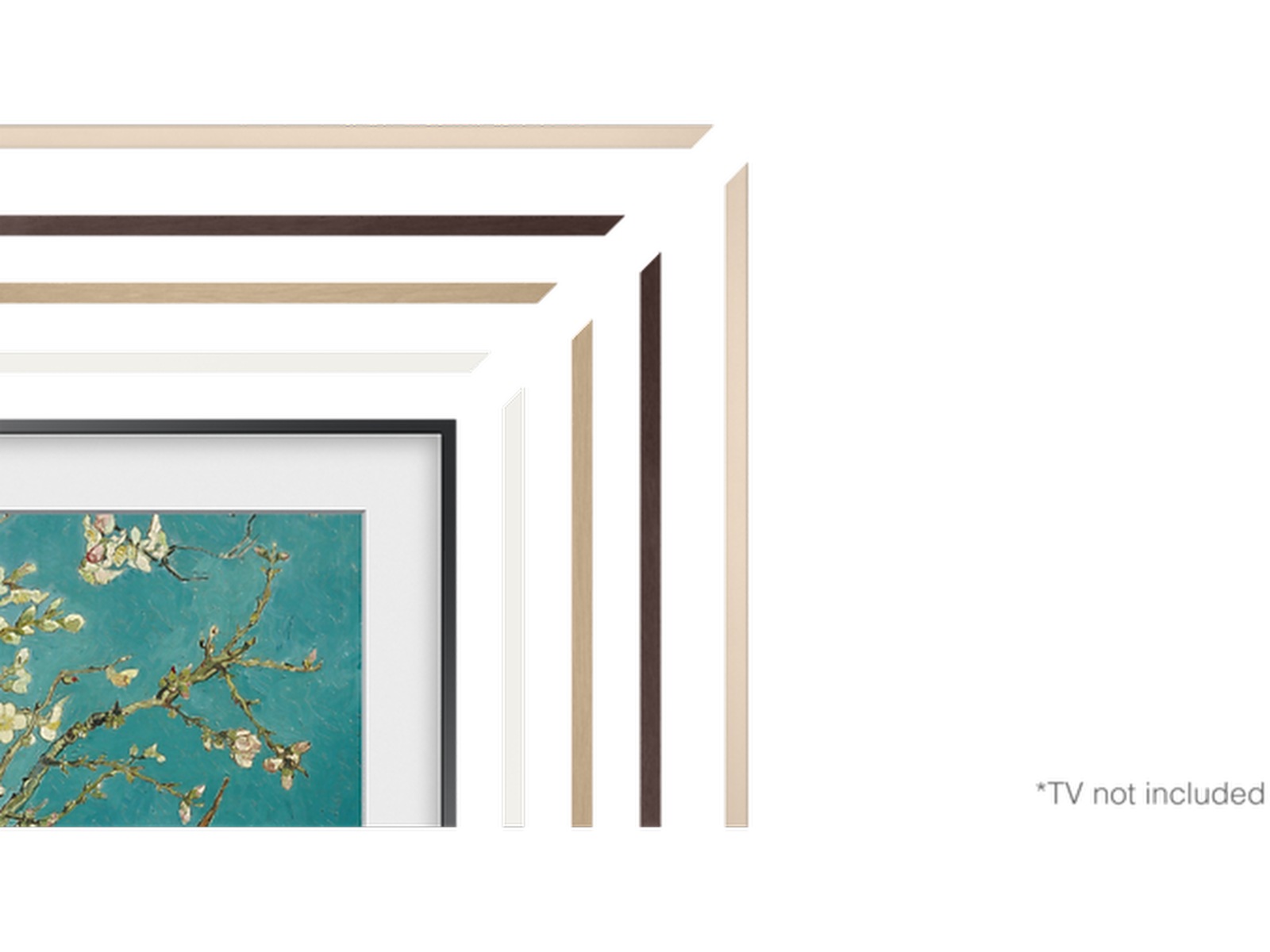 Samsung 43" ram till The Frame (2021-2025, sand gold) -B-Grade Demo TV/projektorer