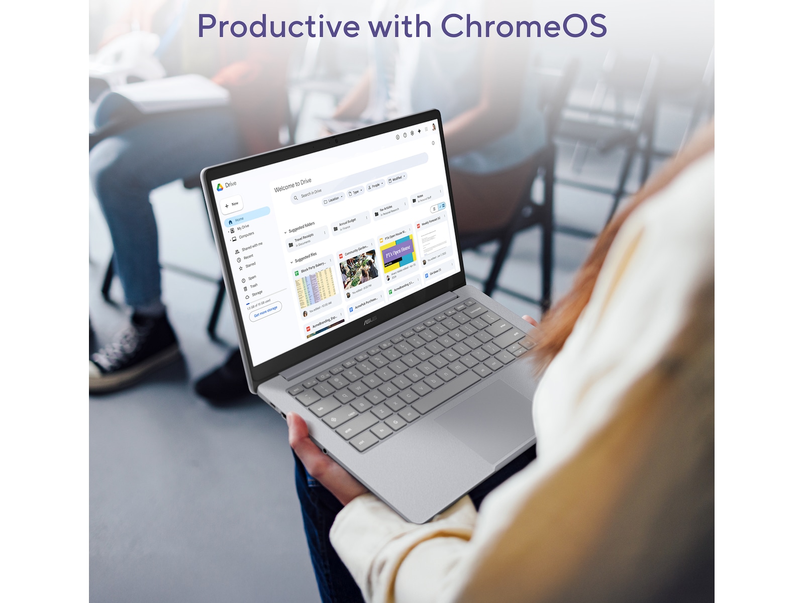 ASUS Chromebook CM14 14" FHD Datorer - Bärbara / laptop