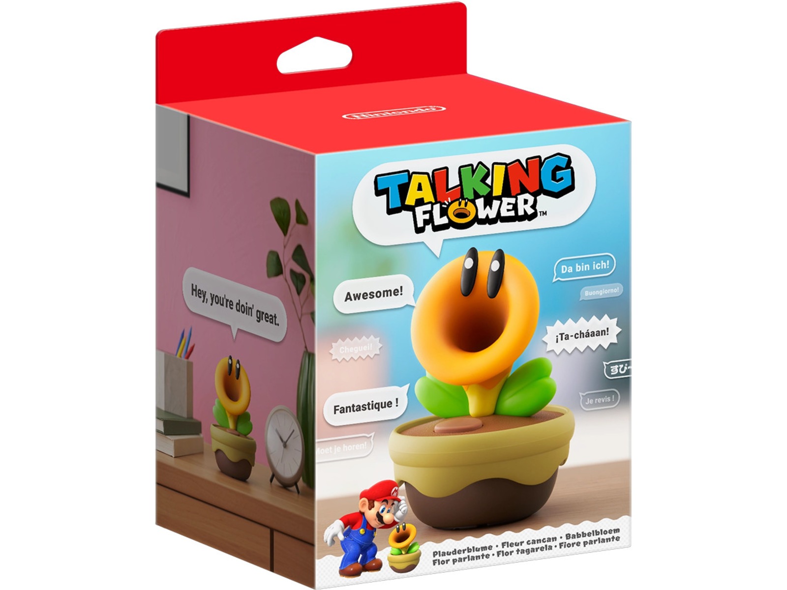 Super Mario Bros. Wonder Talking Flower Tillbehör