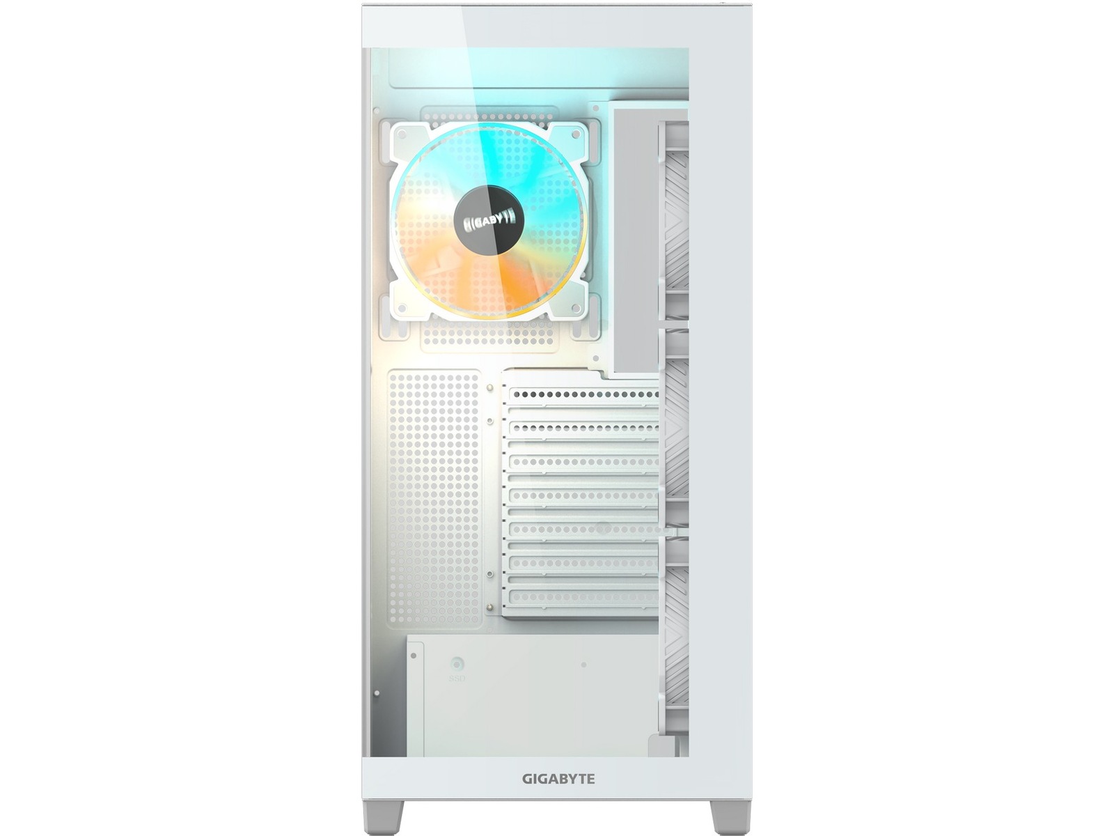 Gigabyte C500 Panoramic ICE Stealth Mid Tower (vit) Midi tower